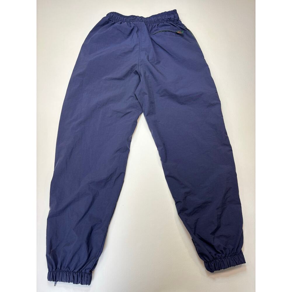 80's-90's Catalina Windbreaker Pants Men's Small Blue 100% Nylon Track Sweats
